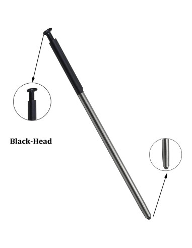 Lápiz Táctil 2 Pcs para Moto G Stylus 2021 - Negro Aurora