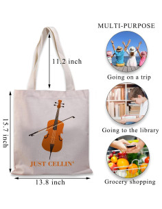 Bolsa de Música BDPWSS Just Cellin - Lona Impermeable 2