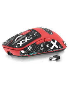 Ratón Gaming Inalámbrico MANBASNAKE X3 49g Bluetooth 26K DPI