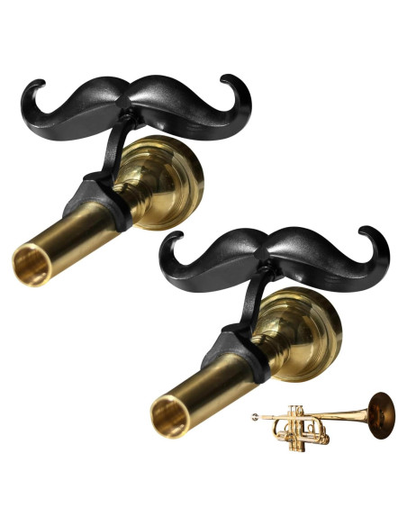 Bigote Clip-On para Trompetas y Trombones - 2 Piezas