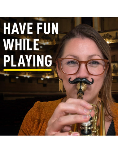 Bigote Clip-On para Trompetas y Trombones - 2 Piezas