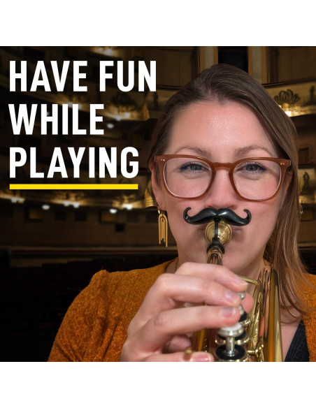 Bigote Clip-On para Trompetas y Trombones - 2 Piezas