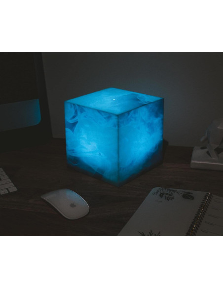 Cubo Tesseract Marvel LED Cambiante 17,8 cm Luz de Ambiente