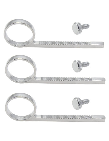 Anillo de dedo deslizante para trompeta Cheerock 3 piezas