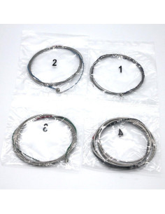 Juego de cuerdas de violonchelo Q QINGGE 4/4 y 3/4 A-D-G-C 2