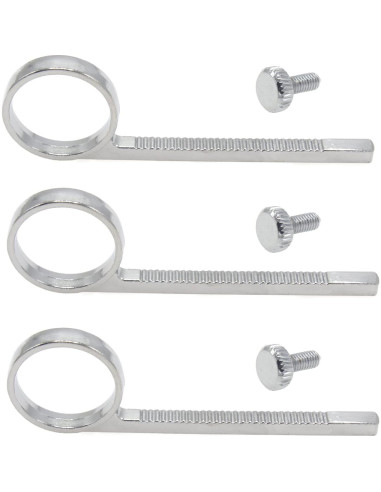 Anillo de dedo deslizante para trompeta Cheerock 3 piezas