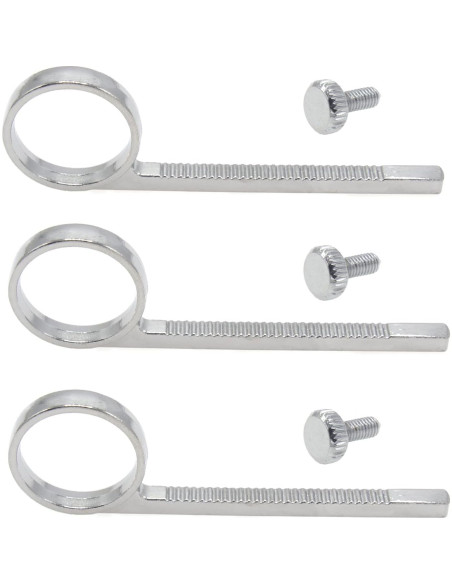 Anillo de dedo deslizante para trompeta Cheerock 3 piezas