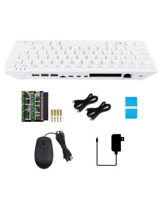 Kit Raspberry Pi 500 Waveshare con 32GB y Dual 4K