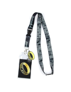 Lanyard El Señor de los Anillos Bioworld con Charm y ID