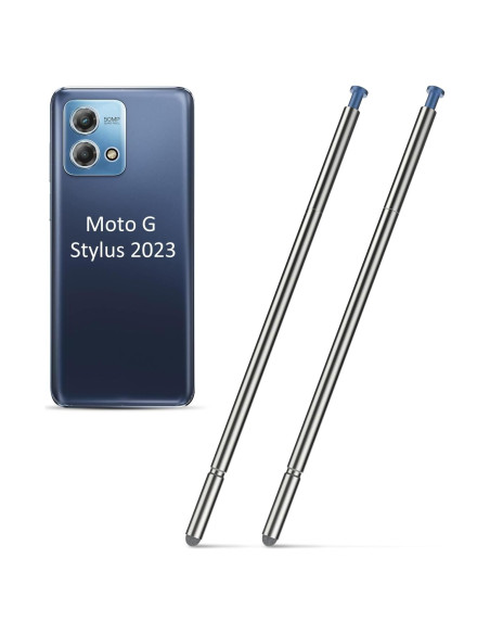 2 Plumas Táctiles Granarbol para Moto G Stylus 2023 Azul