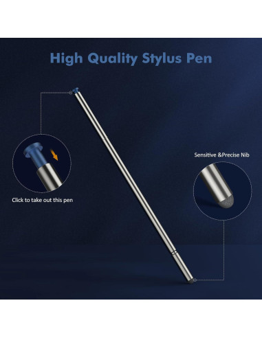 2 Plumas Táctiles Granarbol para Moto G Stylus 2023 Azul