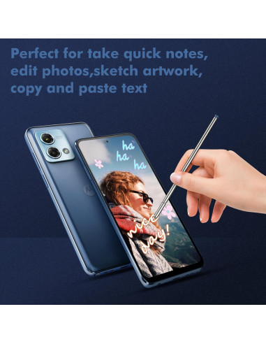 2 Plumas Táctiles Granarbol para Moto G Stylus 2023 Azul