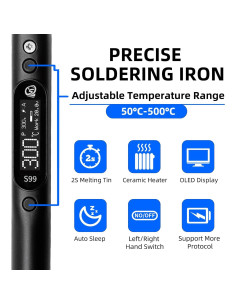 Soldador Portátil SEQURE S99 150W Calentamiento Rápido 2