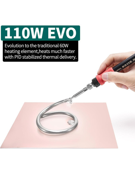 Estación de Soldadura YIHUA 939D+ III 110W LCD 4 Canales