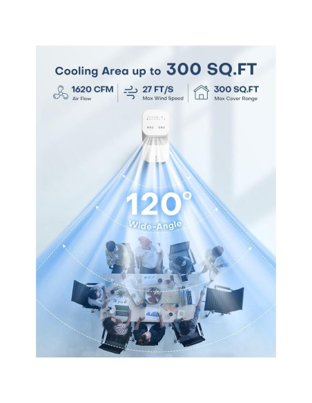 Acondicionador de Aire Portátil CENSTECH DL3 4-en-1 2 Galones