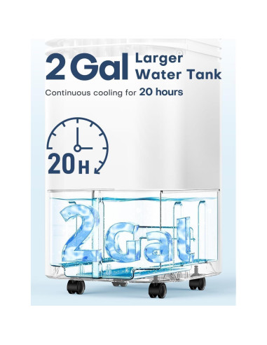 Acondicionador de Aire Portátil CENSTECH DL3 4-en-1 2 Galones