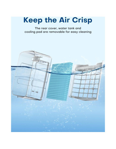 Acondicionador de Aire Portátil CENSTECH DL3 4-en-1 2 Galones