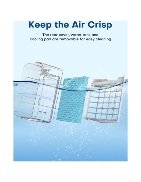 Acondicionador de Aire Portátil CENSTECH DL3 4-en-1 2 Galones