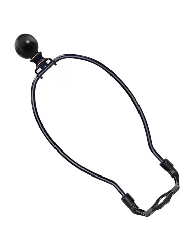 Soporte de Arpa de Lámpara ECUDIS 21.2 cm Negro y Bronce