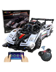 Kit de Construcción Coche RC WisePlay 1,01 kg 457 Piezas