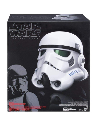 Casco Electrónico Stormtrooper Imperial Hasbro 27x31cm