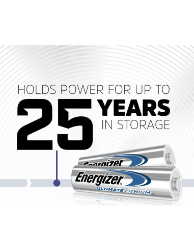 Baterías AA Energizer Ultimate Litio 4 Piezas Duraderas