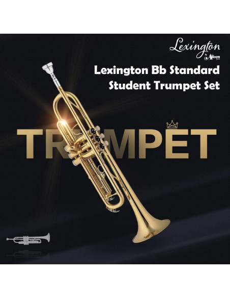 Trompeta Aileen Lexington TP8001G Estudiante Bb Oro con Estuche
