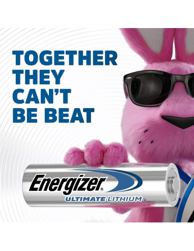 Baterías AA Energizer Ultimate Litio 4 Piezas Duraderas