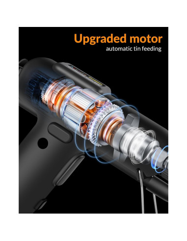 Kit de Soldador Aucanla 80W Automático 8 en 1 Portátil