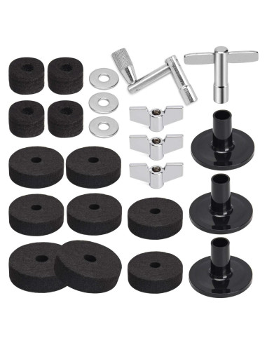 Facmogu 23PCS Accesorios para Platillos - Fieltros y Llaves