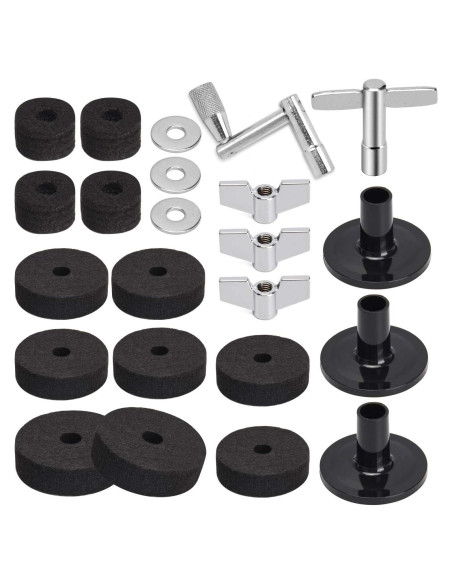 Facmogu 23PCS Accesorios para Platillos - Fieltros y Llaves