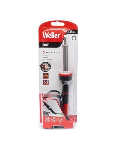 Kit de Soldador Weller 60W con Anillo LED y Puntas