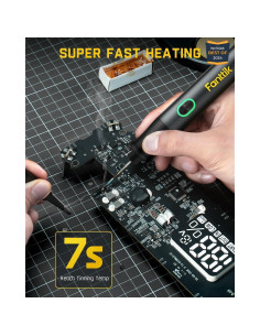 Soldador Inalámbrico Fanttik T1 Max, 4 Puntas, Calor Rápido 2