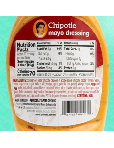 Aderezo de Mayo Chipotle La Morena 250g - Perfecto para Ensaladas y Sándwiches 2