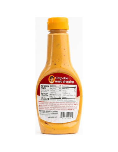 Aderezo de Mayo Chipotle La Morena 250g - Perfecto para Ensaladas y Sándwiches