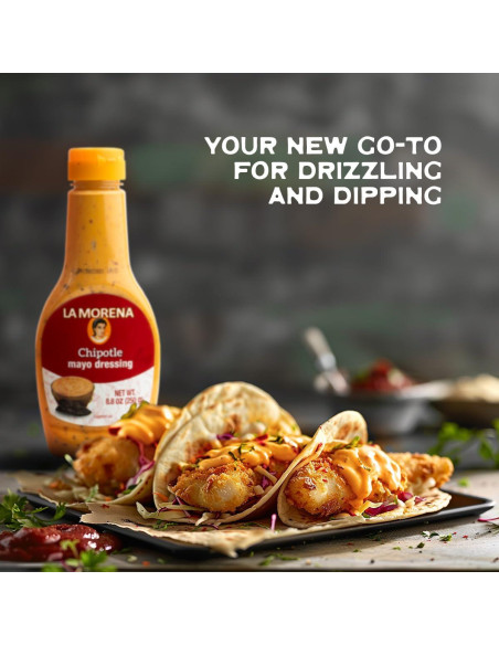 Aderezo de Mayo Chipotle La Morena 250g - Perfecto para Ensaladas y Sándwiches