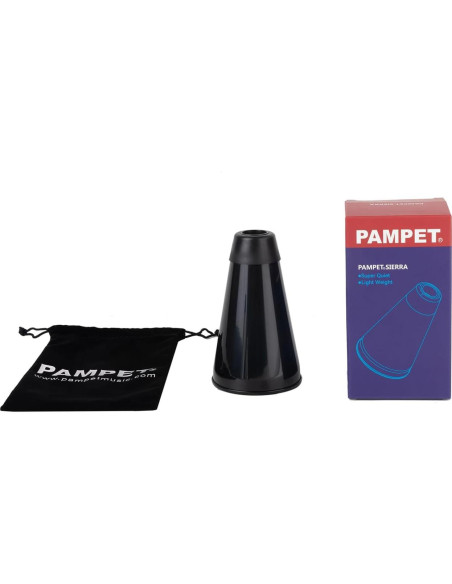 Silenciador de Trompeta SIERRA PAMPET Práctica Ligero Negro