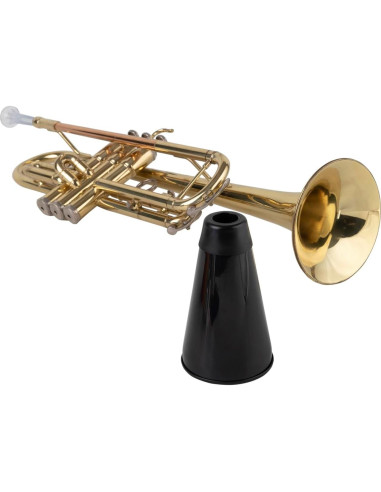 Silenciador de Trompeta SIERRA PAMPET Práctica Ligero Negro