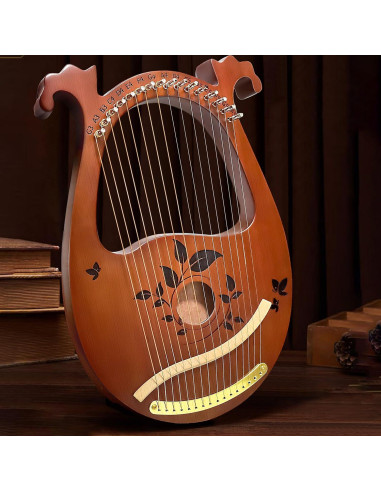 Kit de Afinación 16 Clavijas + Martillo Cuello de Ganso