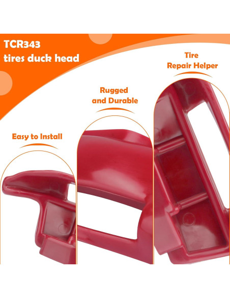 Cabezal de Pato Earthtec TCR343 para Cambiador de Neumáticos