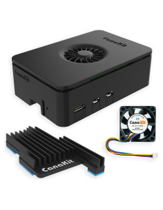 Caja CanaKit Turbine para Raspberry Pi 5 con Disipador