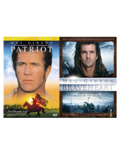 Doble Pack DVD Mel Gibson: El Patriota y Corazón Valiente