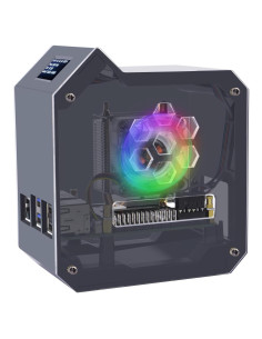 Kit Torre Mini GeeekPi para Raspberry Pi 5 con Enfriador