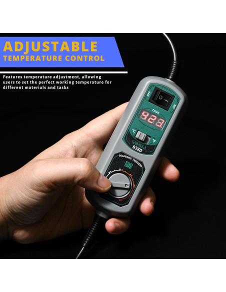 Estación de Soldadura YIHUA 938D con Pinzas Calientes 200-480C