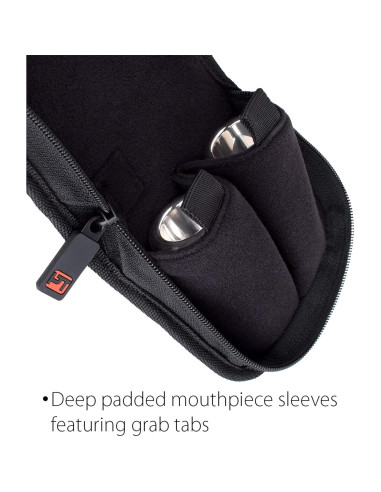 Funda para Boquilla de Trombón Doble Protec Negra