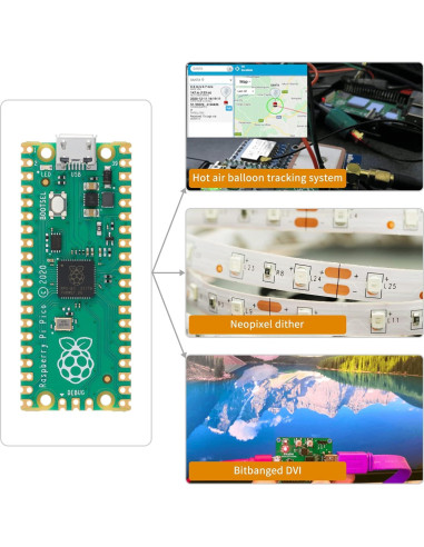 Placa Raspberry Pi Pico EC Buying 2MB ARM Cortex M0+
