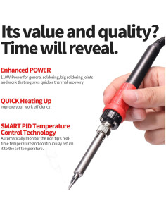 Estación de Soldadura YIHUA 926 III 110W con Accesorios 2