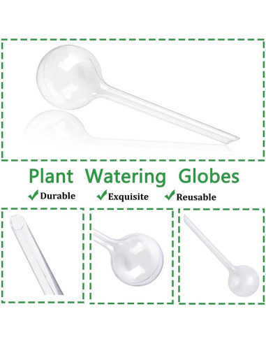 10 Esferas de Riego Automático Pynqdfu para Plantas