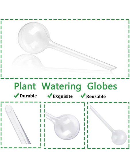 10 Esferas de Riego Automático Pynqdfu para Plantas