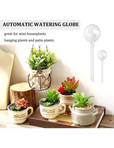 10 Esferas de Riego Automático Pynqdfu para Plantas